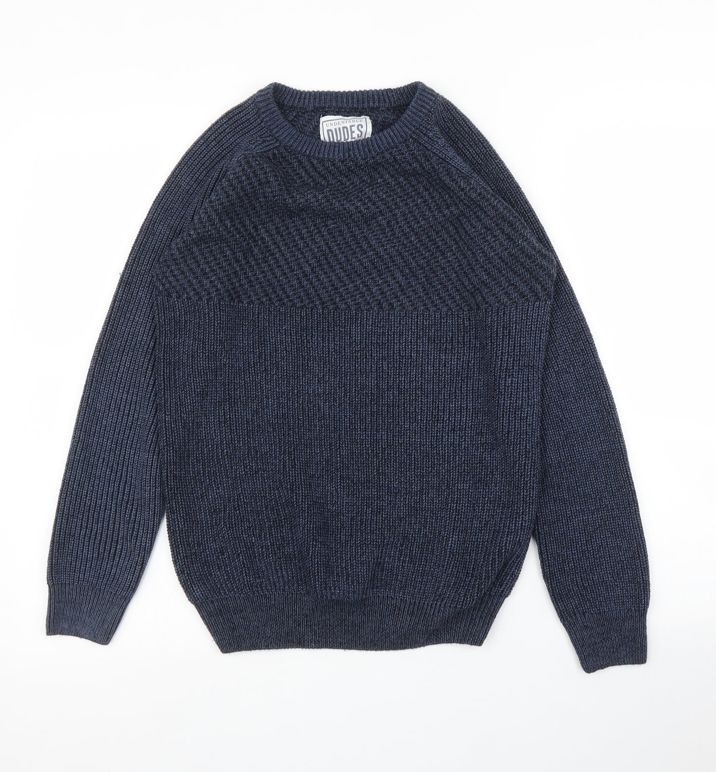 Matalan Boys Blue   Pullover Jumper Size 13 Years