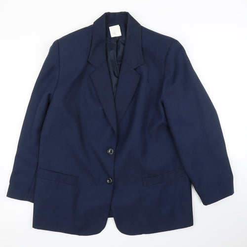 Citilites Mens Blue   Jacket Suit Jacket Size 44