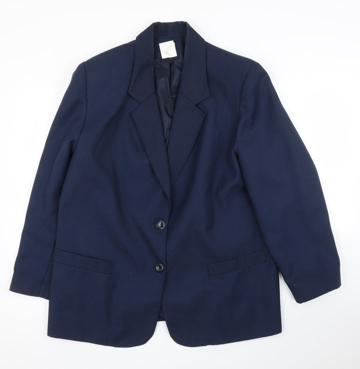 Citilites Mens Blue   Jacket Suit Jacket Size 44