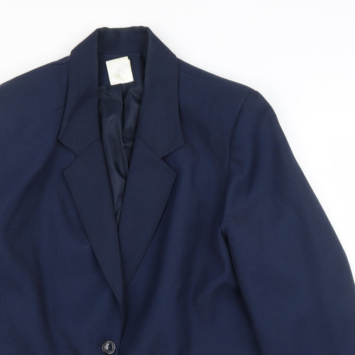 Citilites Mens Blue   Jacket Suit Jacket Size 44