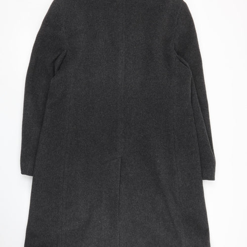 Hepworths Mens Grey   Overcoat Coat Size L
