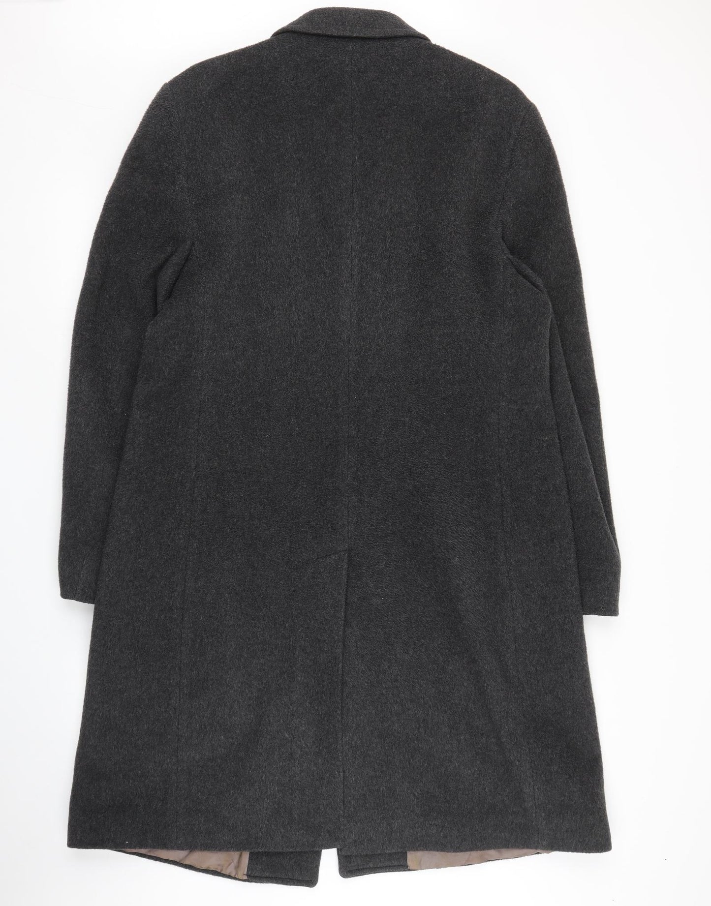 Hepworths Mens Grey   Overcoat Coat Size L