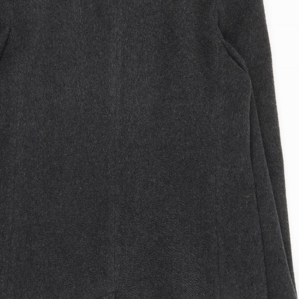 Hepworths Mens Grey   Overcoat Coat Size L