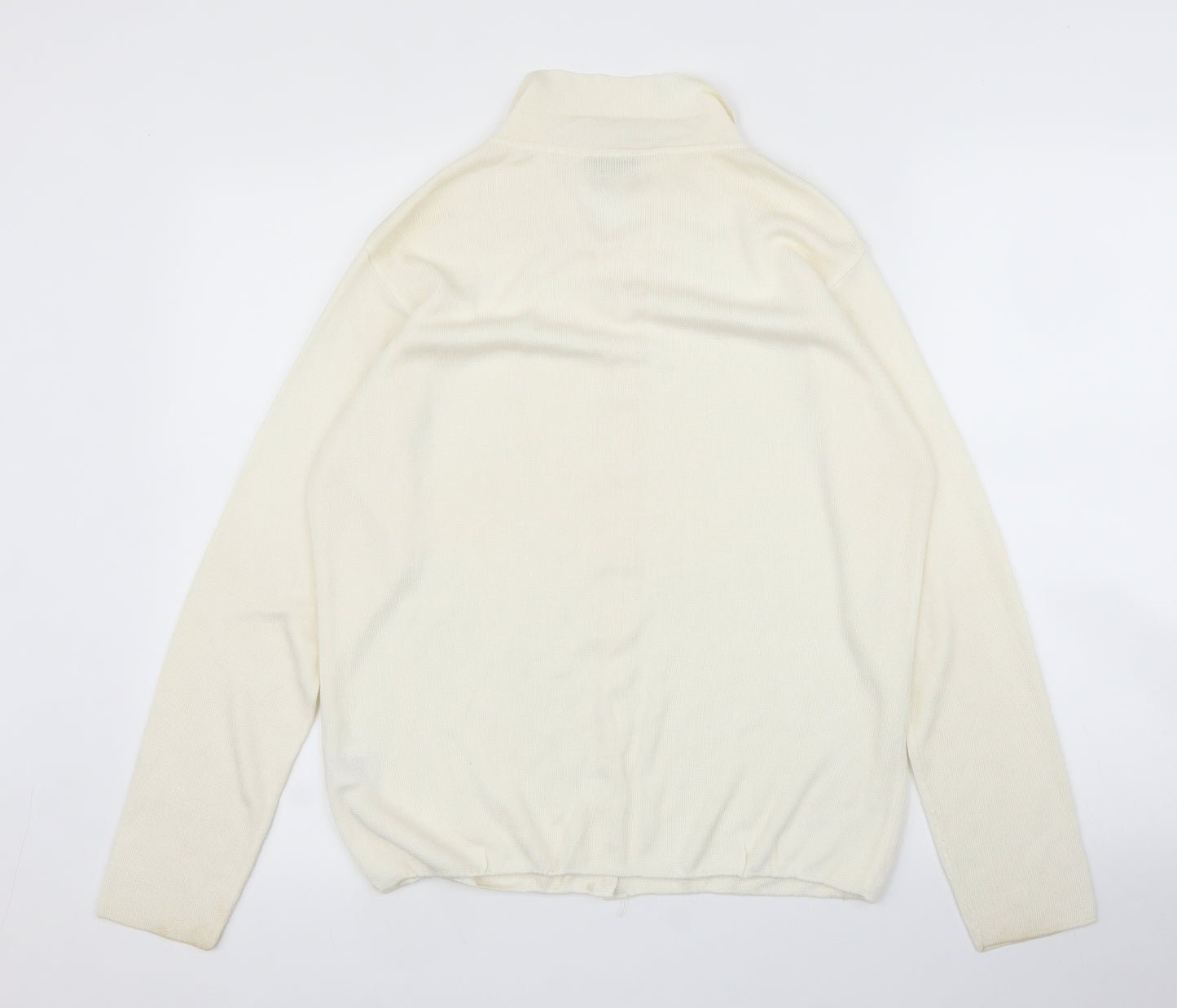 C&A Womens Ivory   Cardigan Jumper Size M