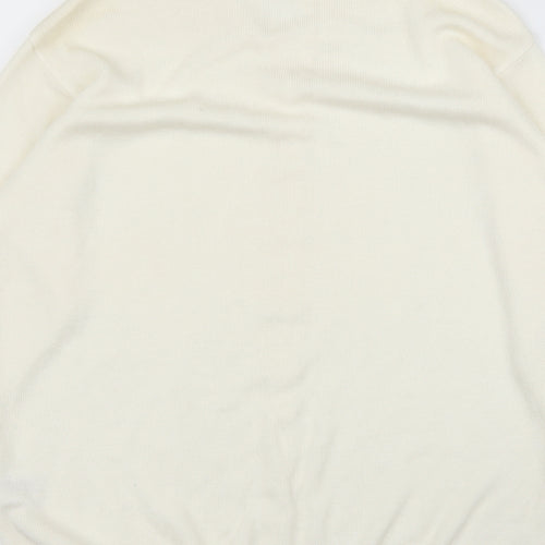 C&A Womens Ivory   Cardigan Jumper Size M