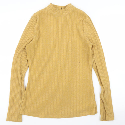 NEXT Womens Yellow   Basic T-Shirt Size 12