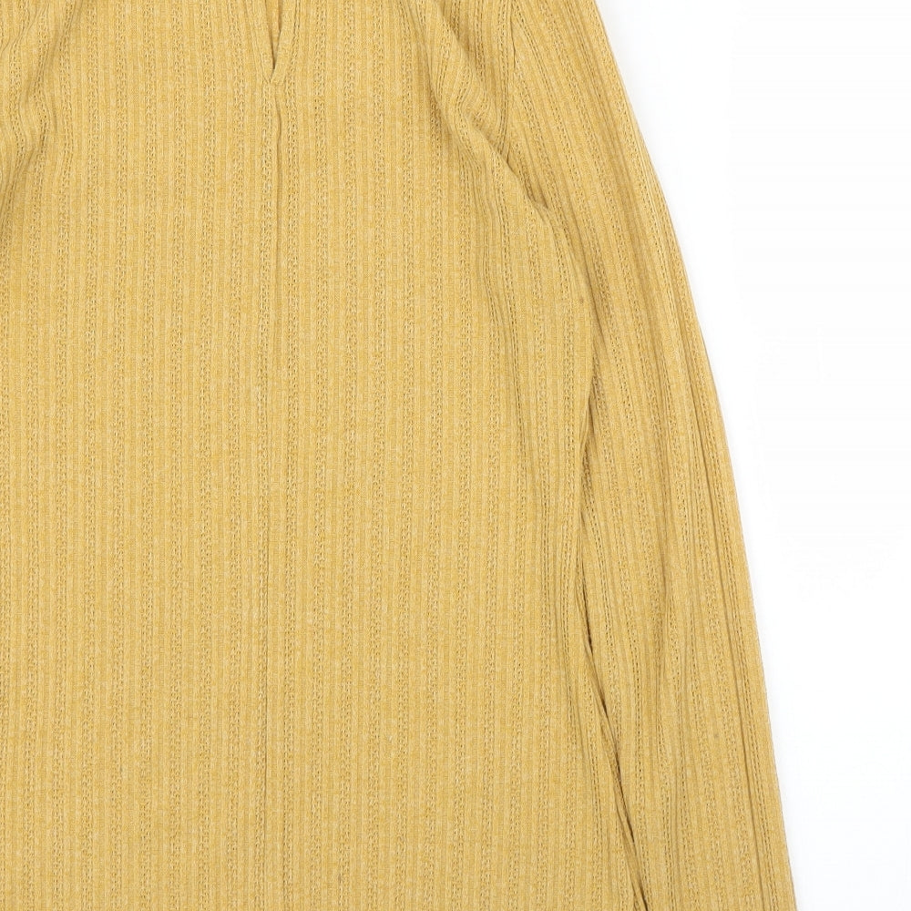 NEXT Womens Yellow   Basic T-Shirt Size 12