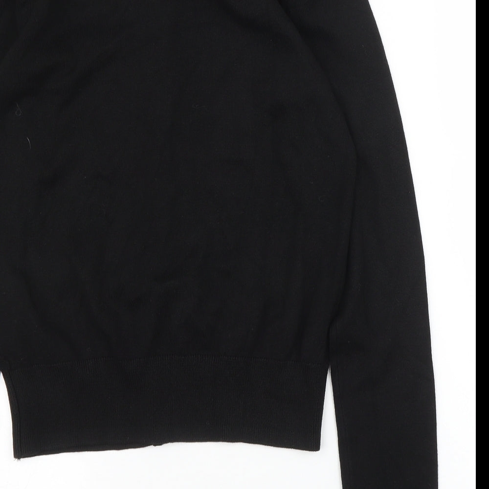 Preworn Womens Black   Cardigan Jumper Size S
