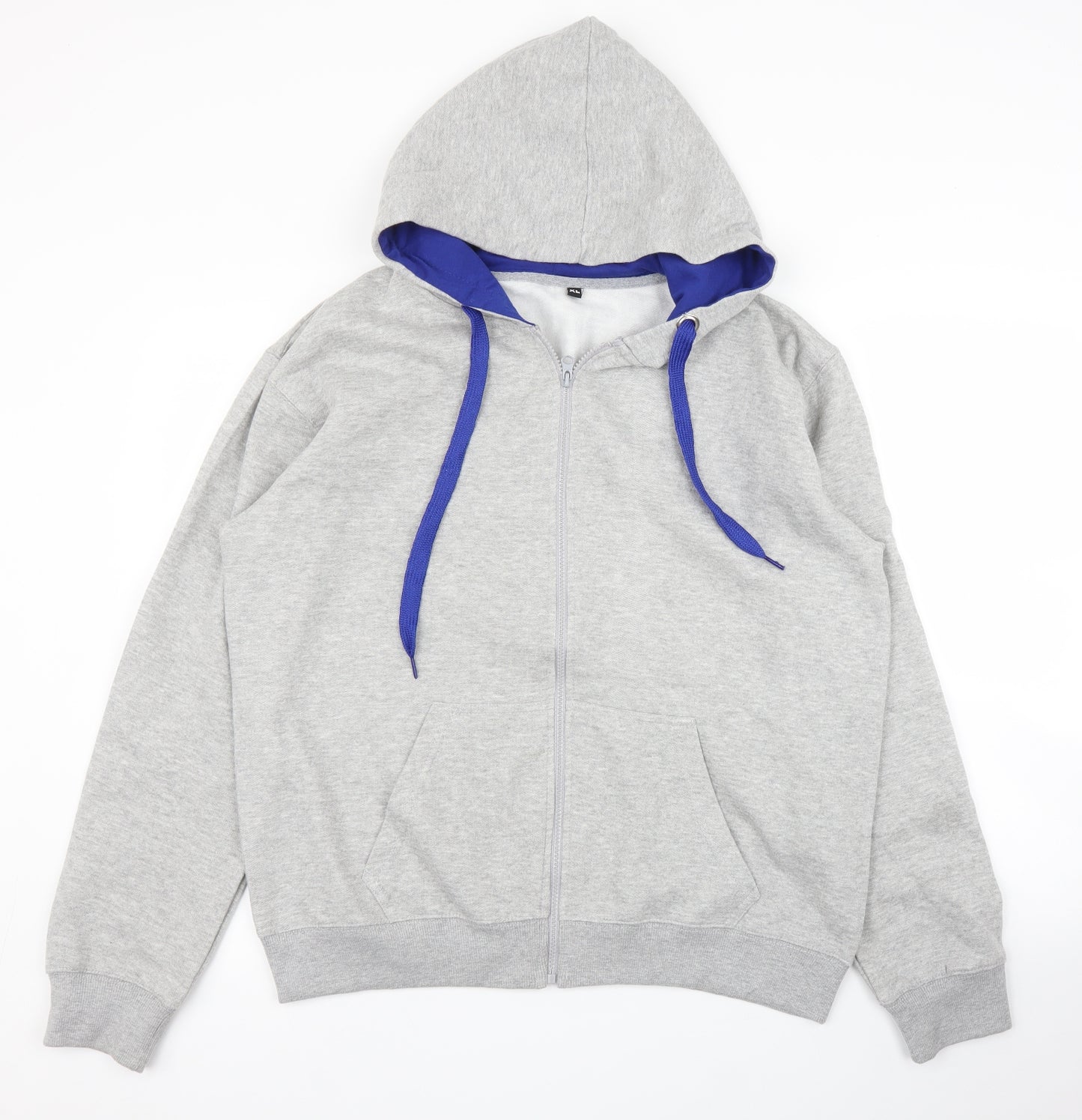 Preworn Mens Grey   Full Zip Hoodie Size XL