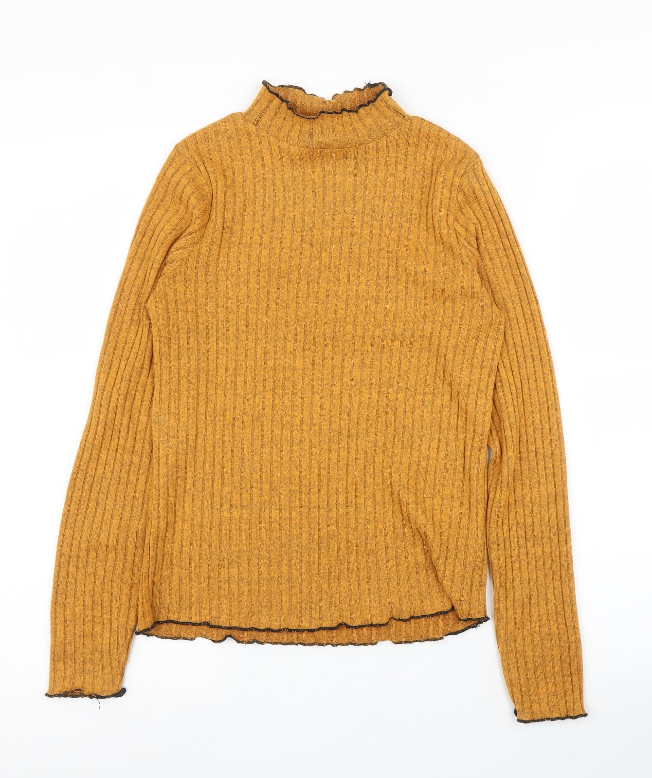 Primark Womens Yellow   Basic T-Shirt Size S
