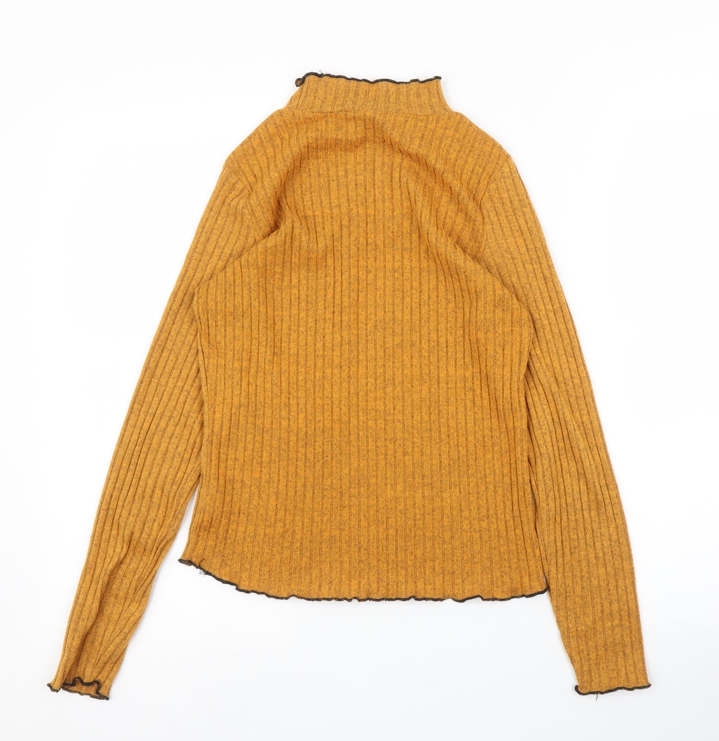 Primark Womens Yellow   Basic T-Shirt Size S