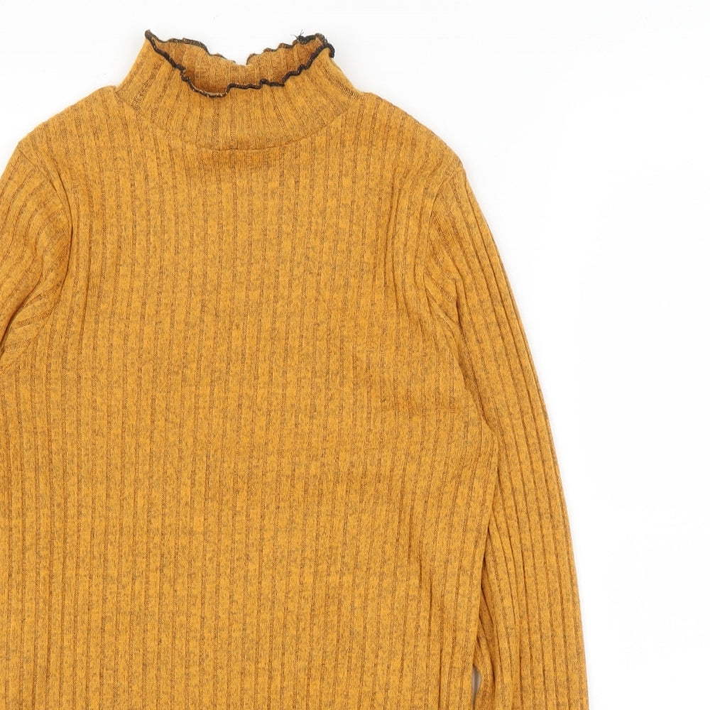 Primark Womens Yellow   Basic T-Shirt Size S