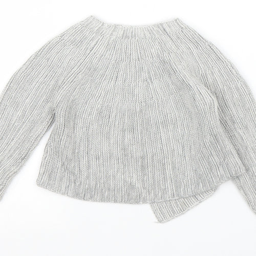 TU Girls Grey   Cardigan Jumper Size 6-9 Months