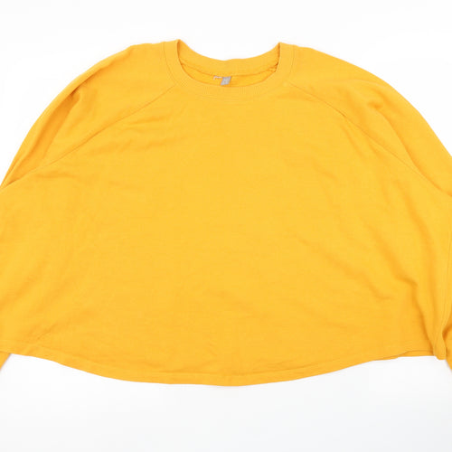 ASOS Womens Yellow   Pullover Jumper Size 12