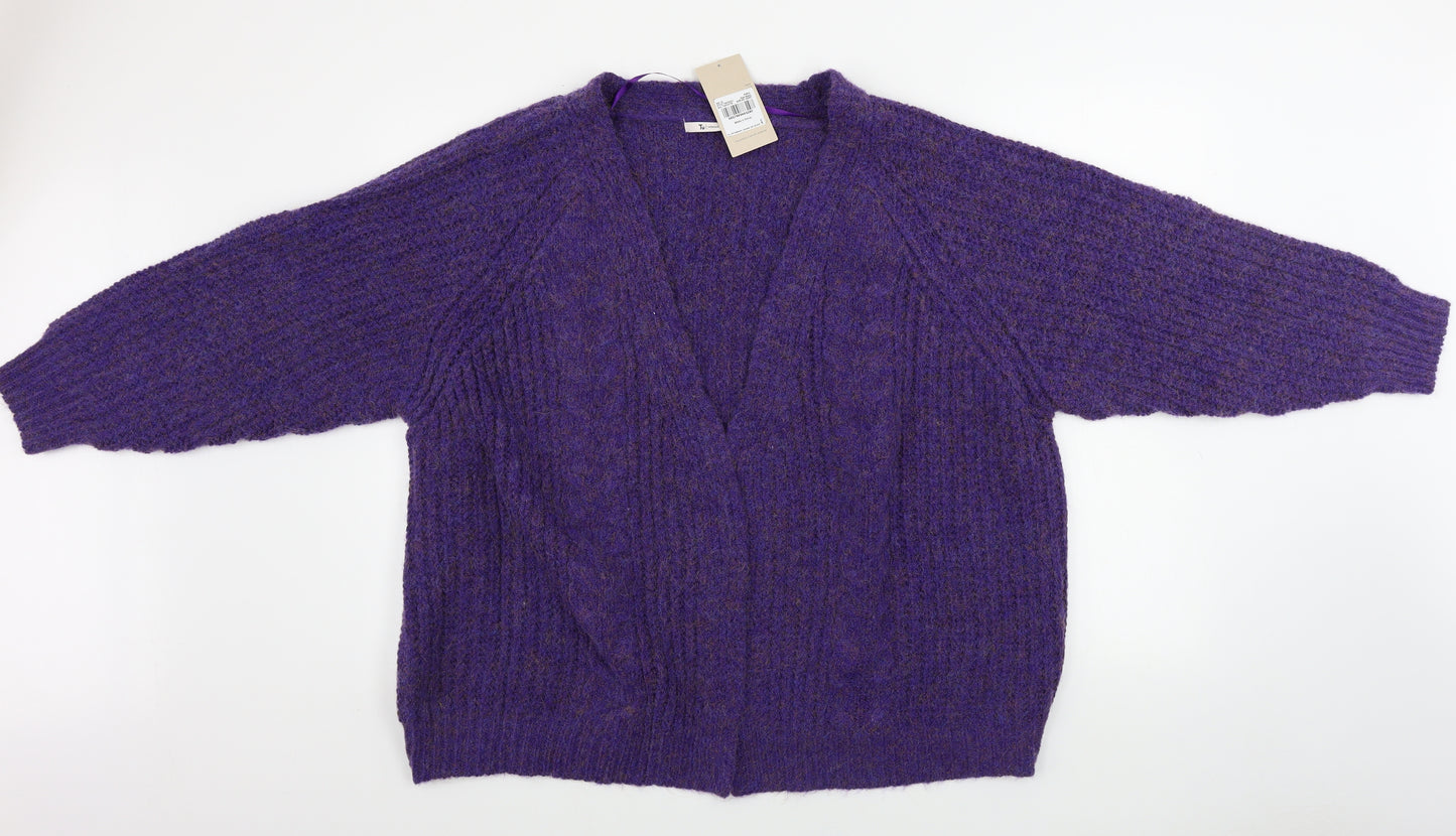 TU Womens Purple   Cardigan Jumper Size 22