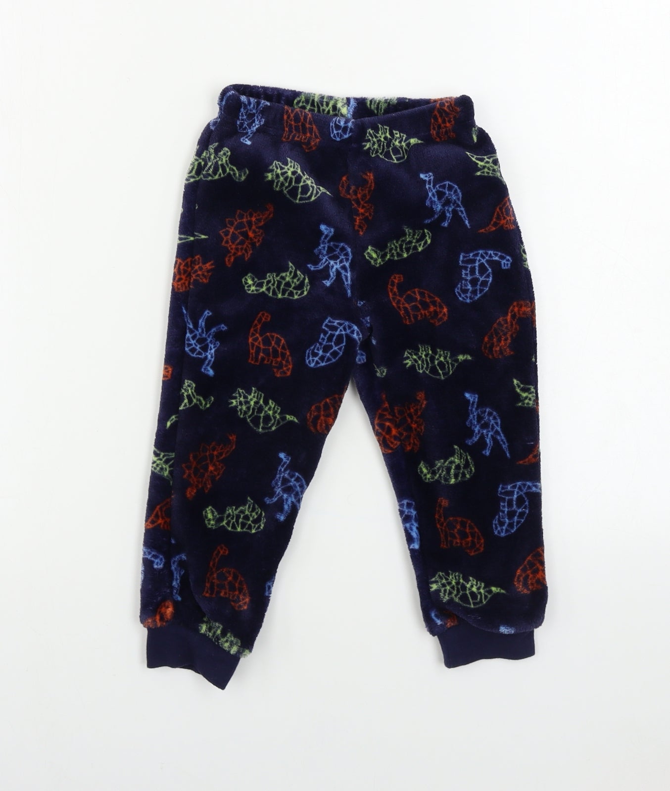 Nutmeg  Boys Blue    Lounge Pants Size 2 Years  - Dinosaur print