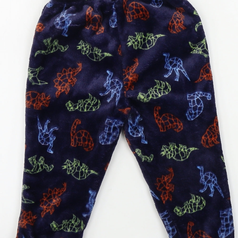 Nutmeg  Boys Blue    Lounge Pants Size 2 Years  - Dinosaur print