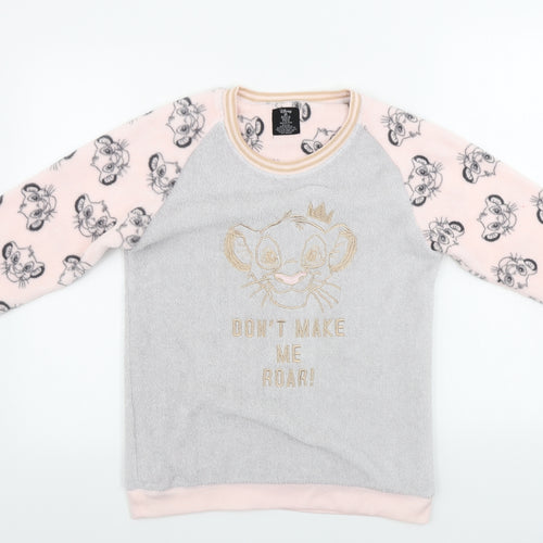 Disney  Womens Grey   Pullover Jumper Size XS  - Lion King