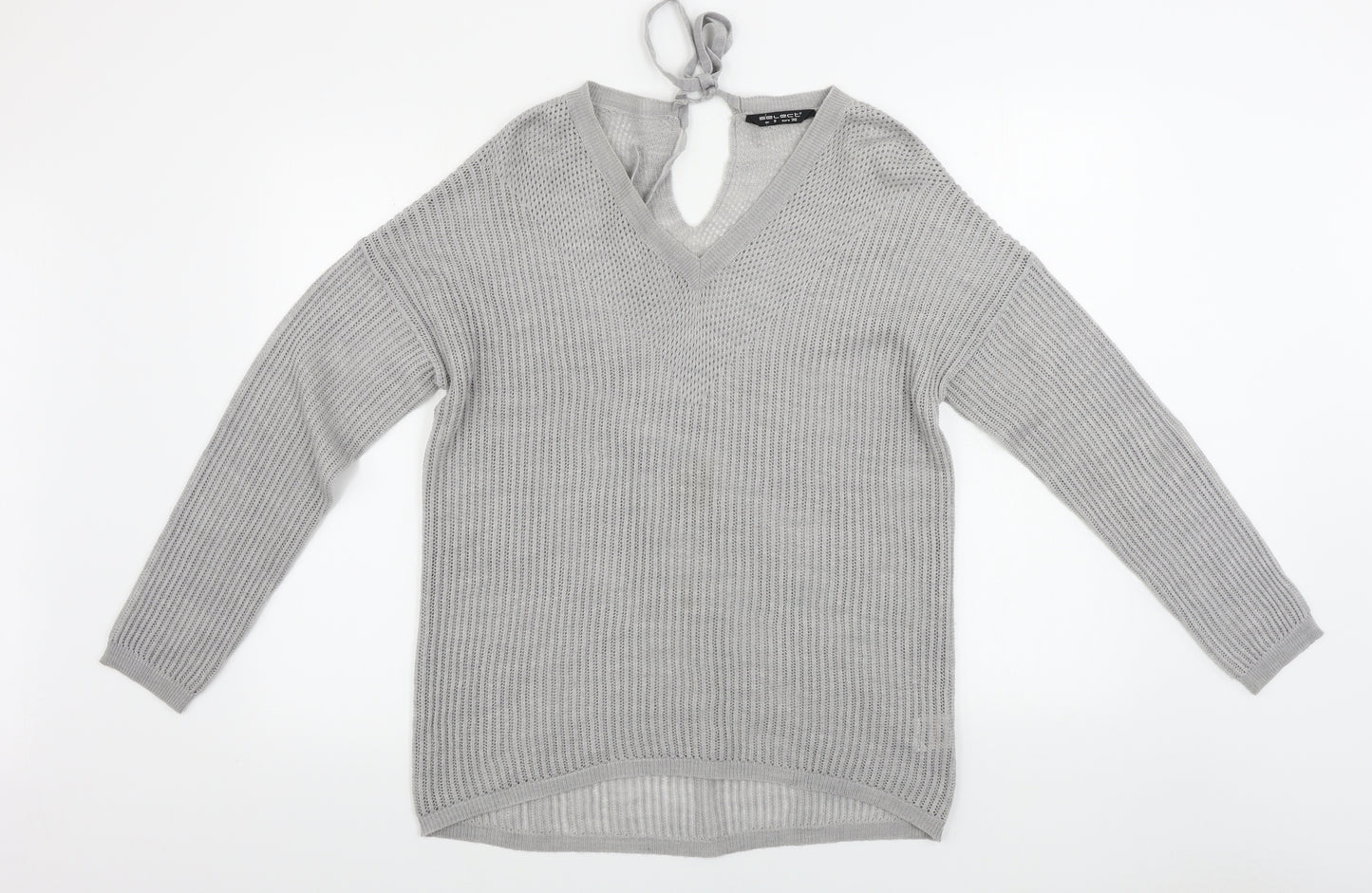 Select  Womens Grey   Pullover Jumper Size 8
