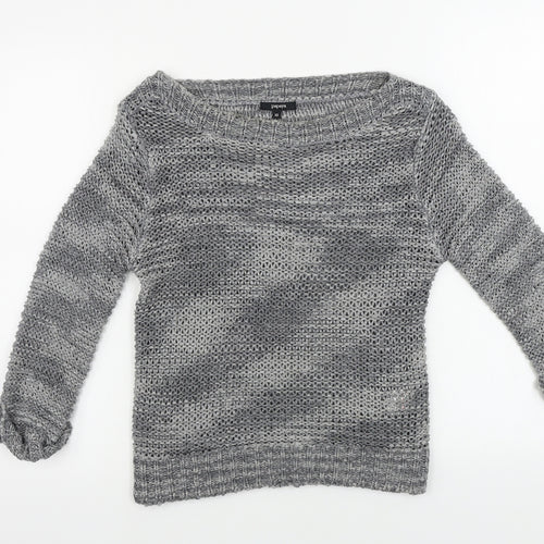 Papaya  Womens Grey   Pullover Jumper Size 10