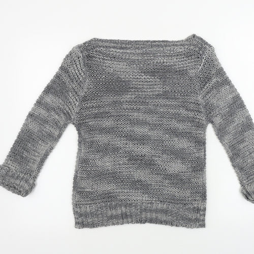 Papaya  Womens Grey   Pullover Jumper Size 10