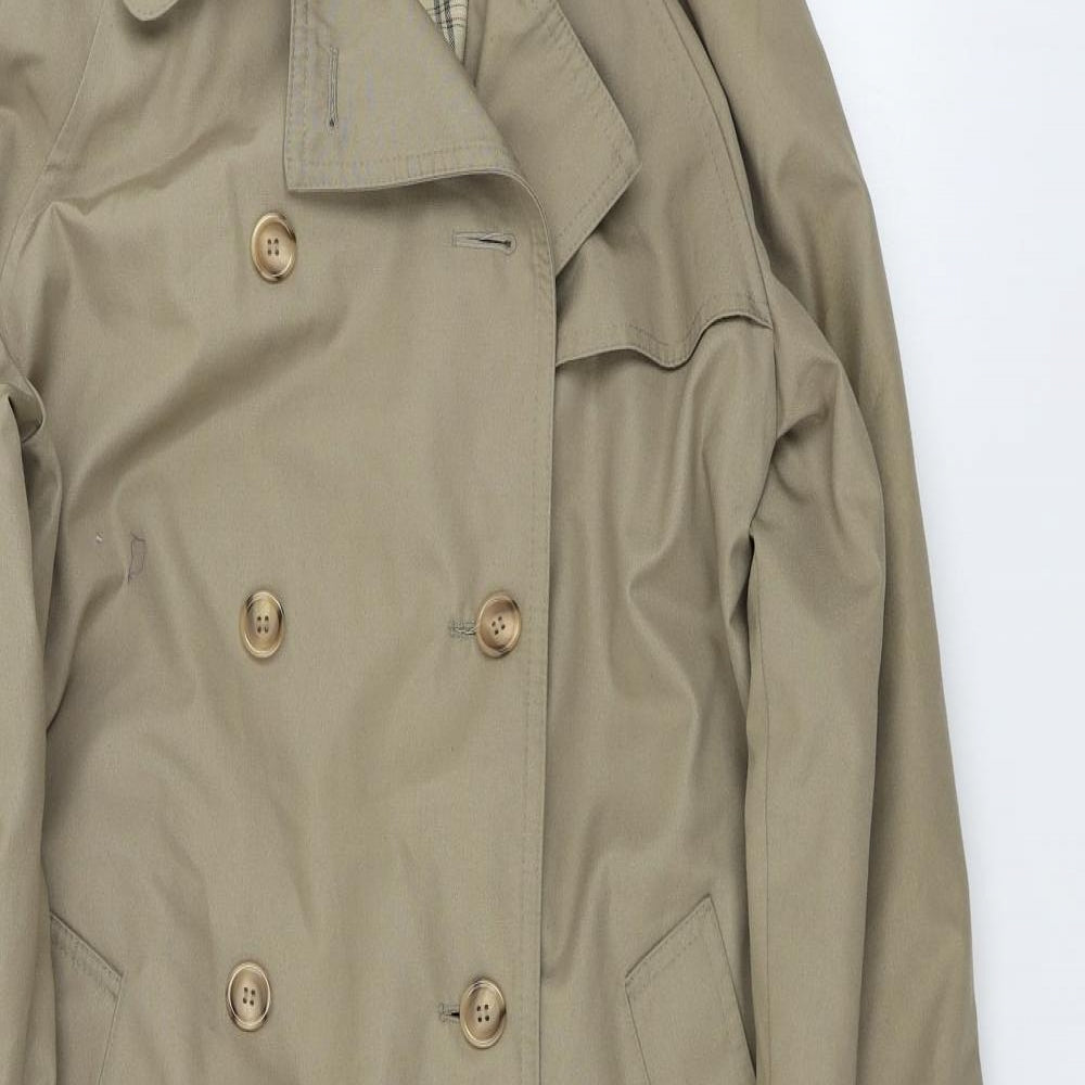 Preworn    Womens Brown   Jacket Coat Size M