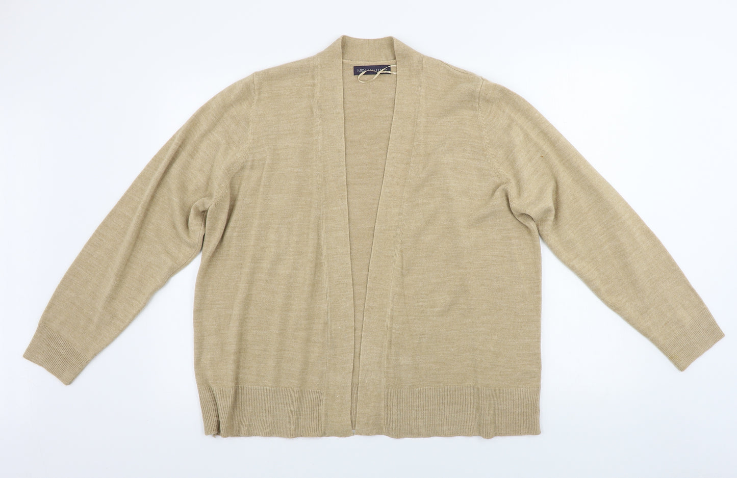 Marks and Spencer  Womens Brown   Cardigan Jumper Size XL