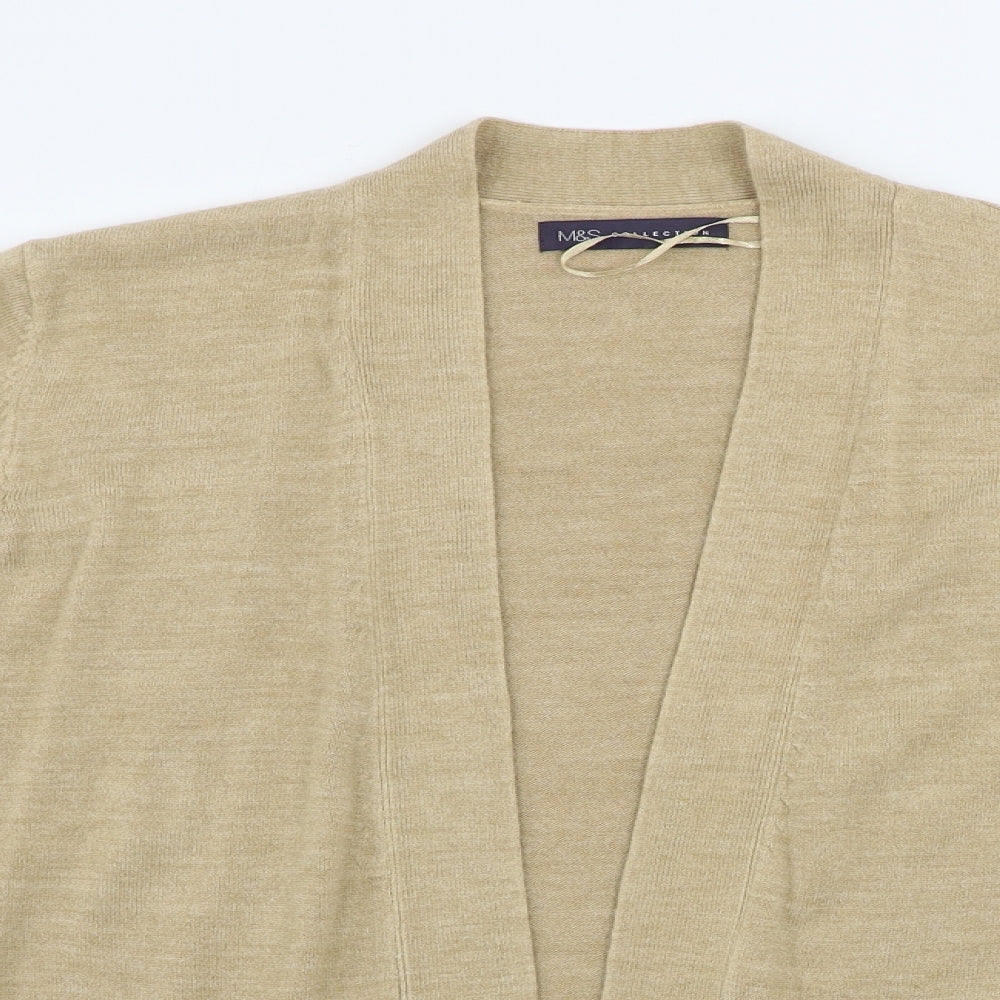 Marks and Spencer  Womens Brown   Cardigan Jumper Size XL