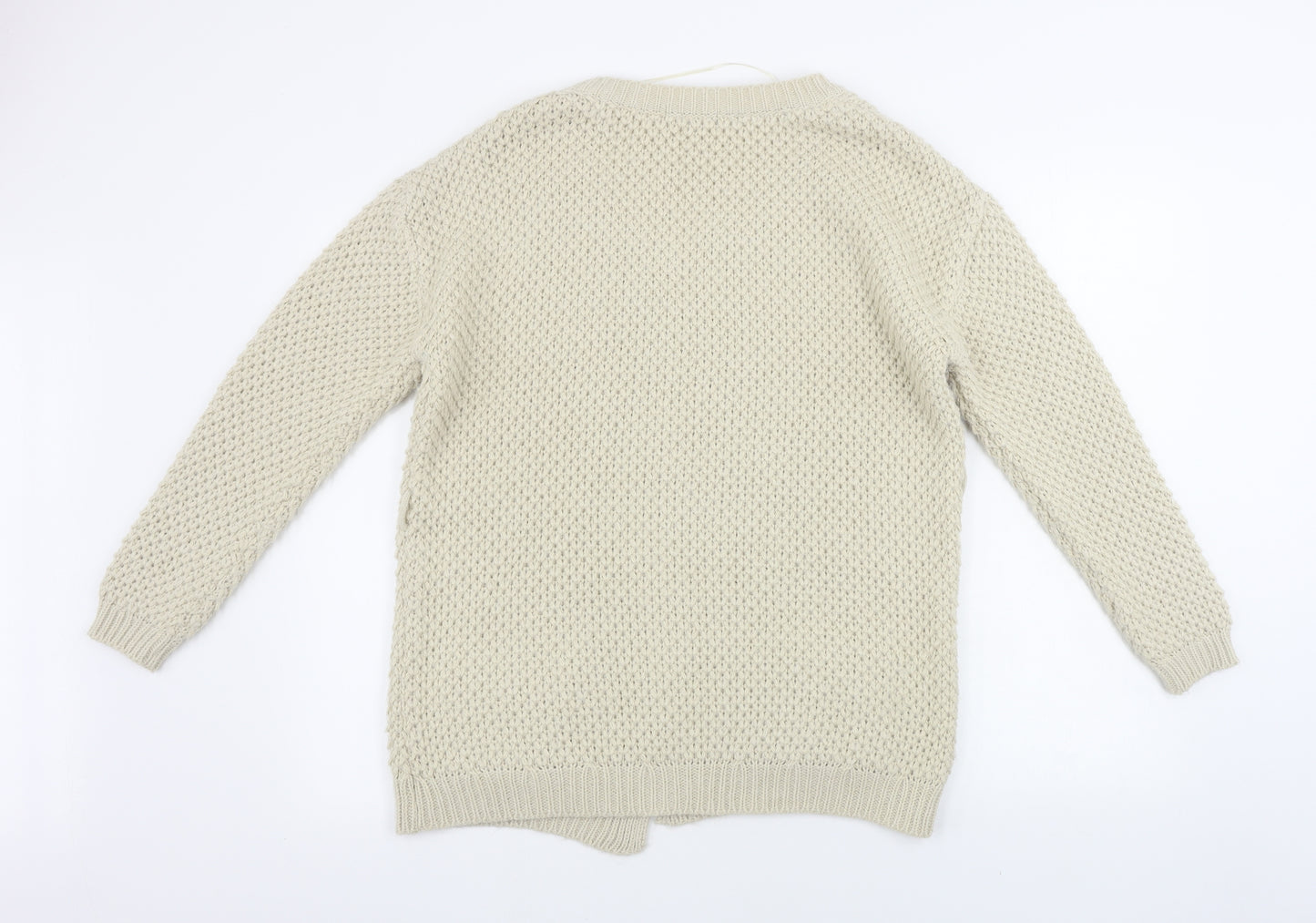 River Island  Womens Beige   Cardigan Jumper Size 8