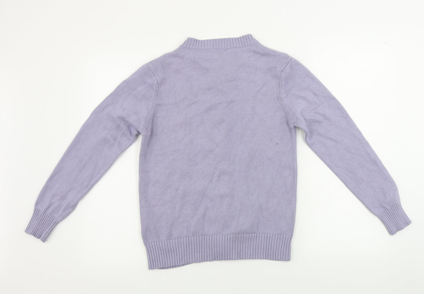 Damart Womens Purple   Cardigan Jumper Size S