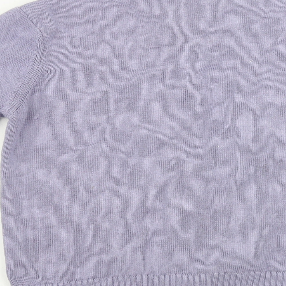 Damart Womens Purple   Cardigan Jumper Size S