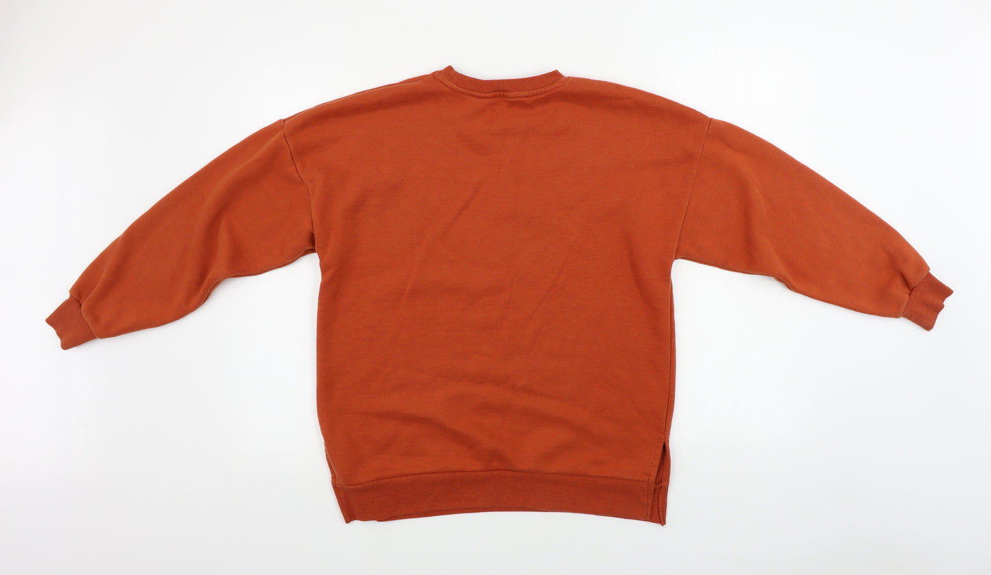 New Look  Womens Orange   Pullover Jumper Size 10