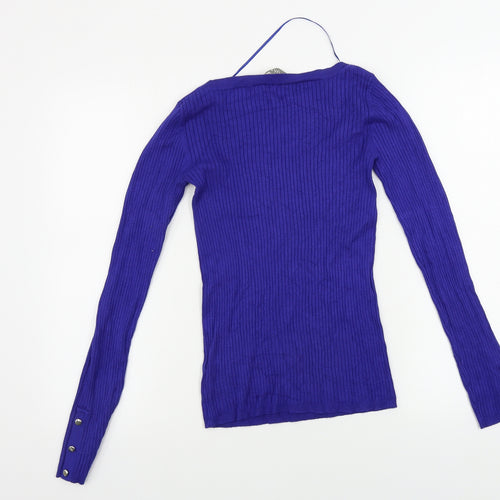 Oasis  Womens Blue   Pullover Jumper Size S