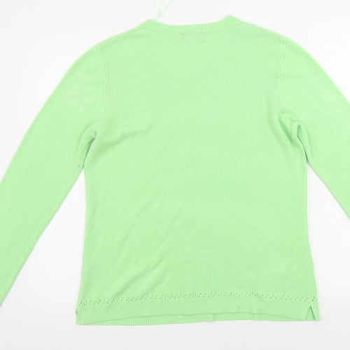 Papaya  Womens Green   Pullover Jumper Size 16