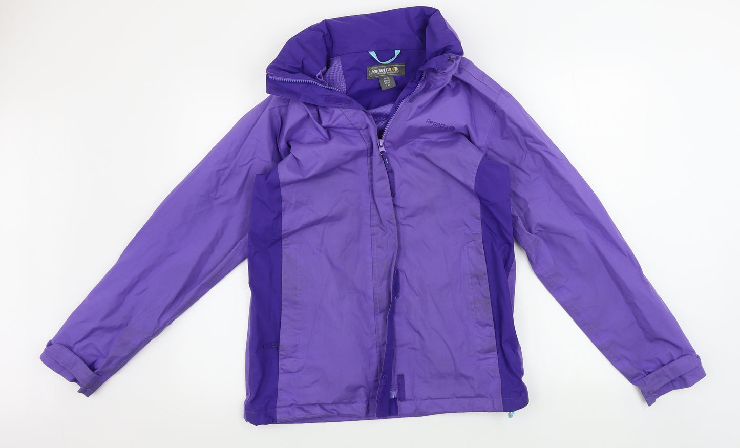 Regatta  Womens Purple   Rain Coat Coat Size 10