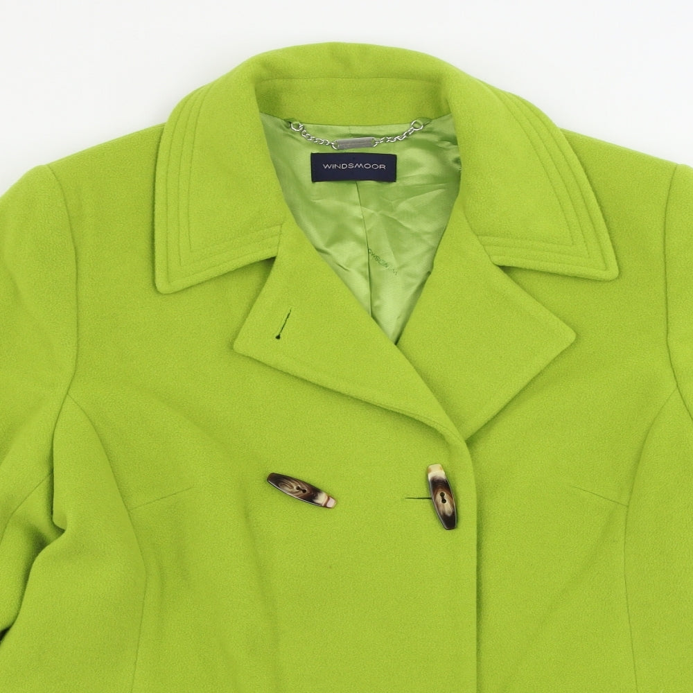 Windsmoor  Womens Green   Jacket Coat Size 12