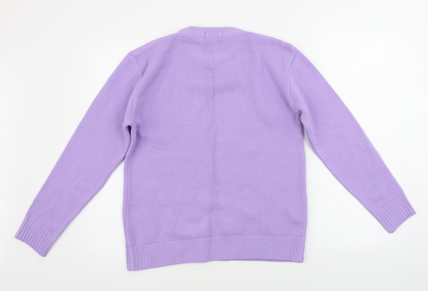 choice Womens Purple   Pullover Jumper Size M