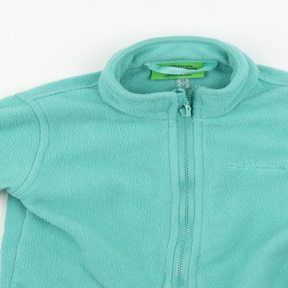 Mountain Warehouse  Girls Green   Jacket Coat Size 3-4 Years