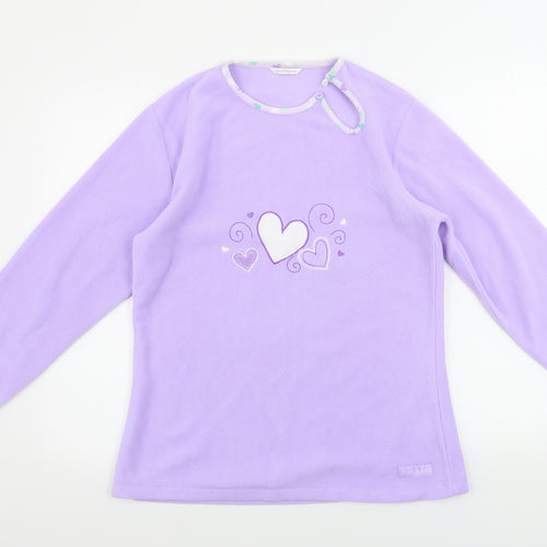 Night & Day  Womens Purple   Pullover Jumper Size S