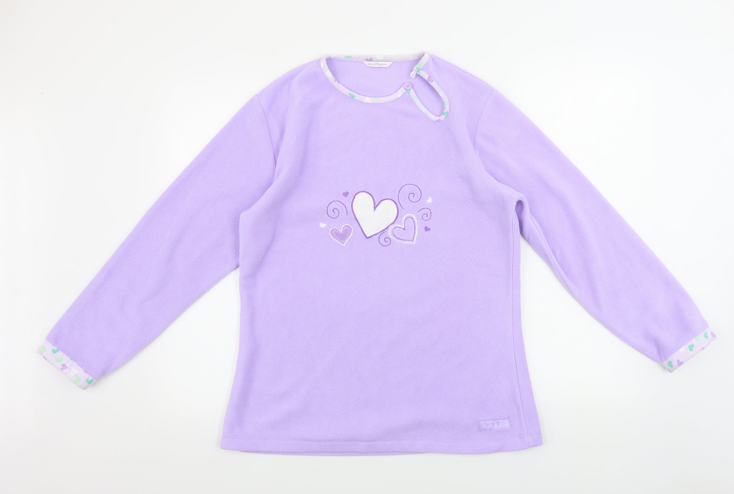 Night & Day  Womens Purple   Pullover Jumper Size S