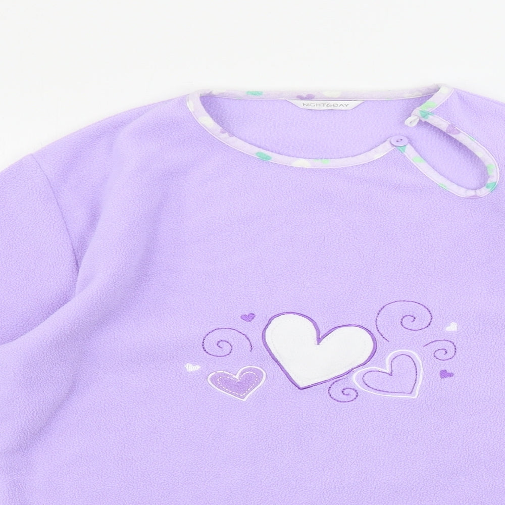 Night & Day  Womens Purple   Pullover Jumper Size S