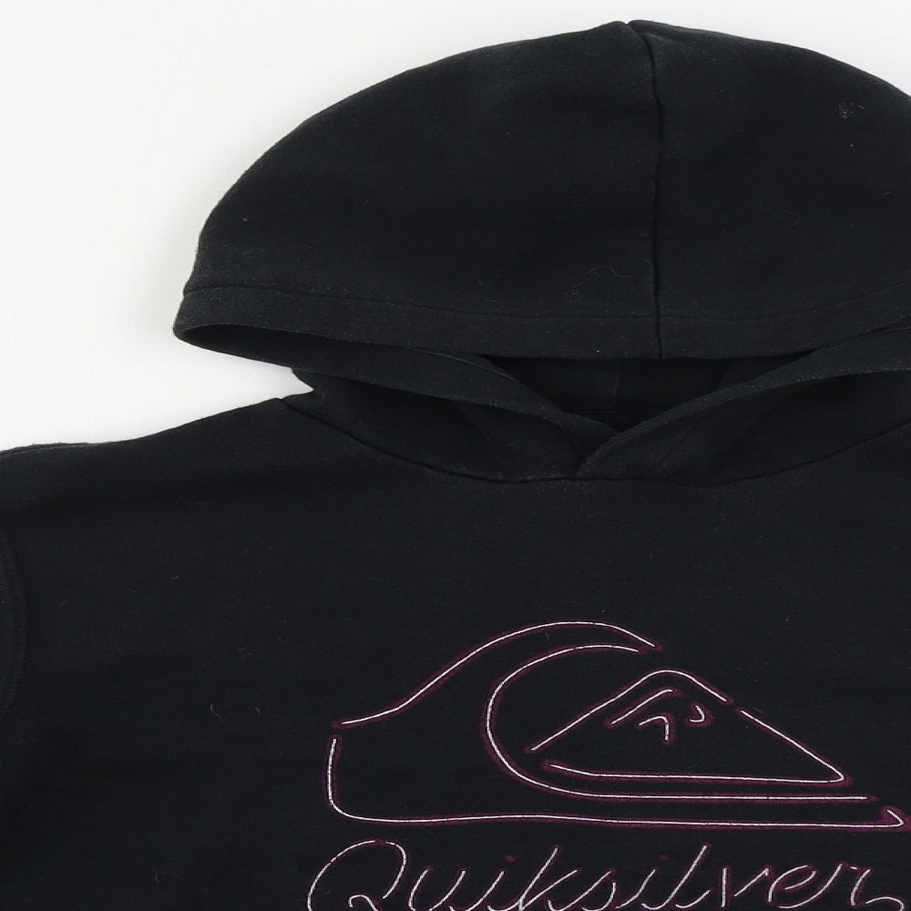 Quick Silver  Boys Black   Pullover Hoodie Size M