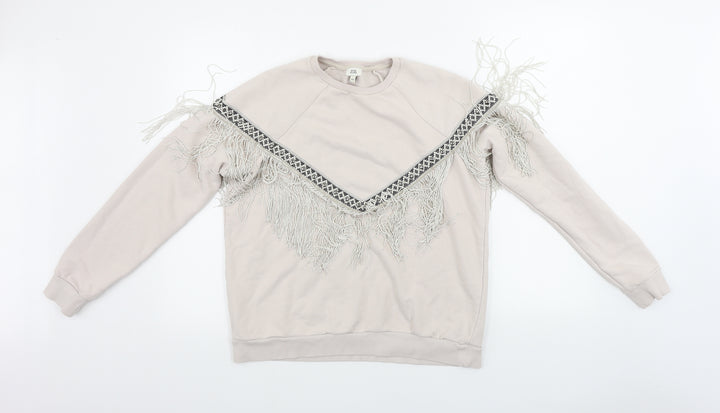 River Island  Womens Pink   Pullover Jumper Size XS
