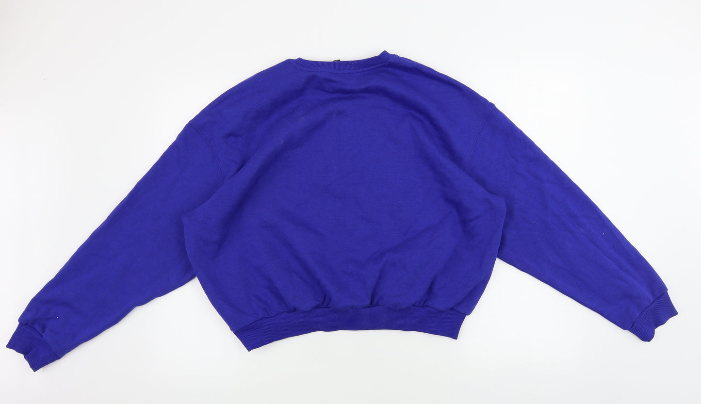 H&M  Womens Blue   Pullover Jumper Size XL