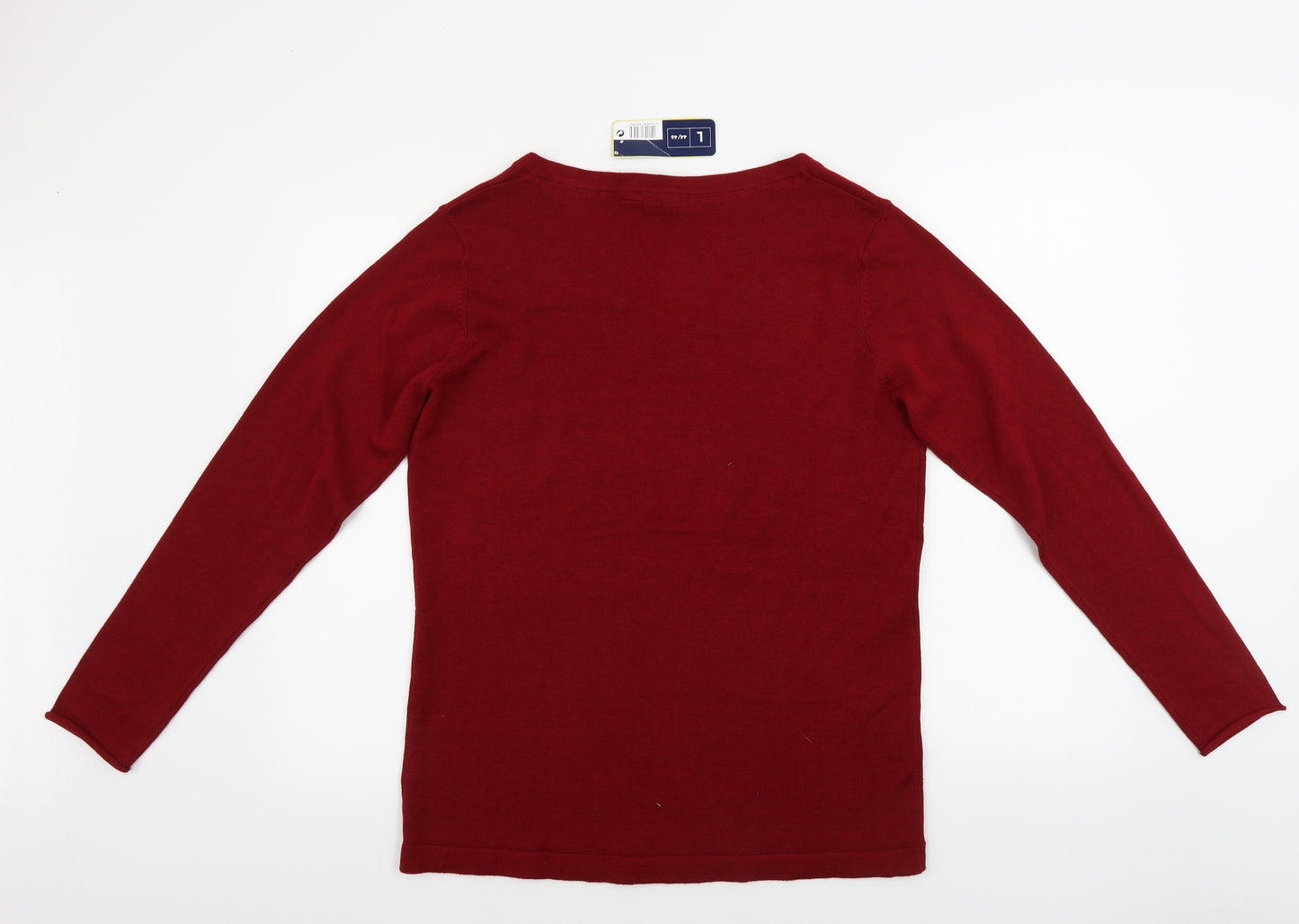ESMARA Womens Red   Pullover Jumper Size L