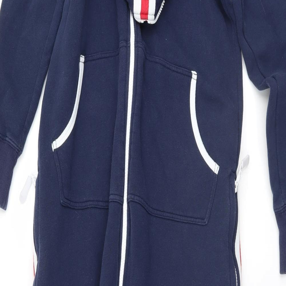 Swimzi Boys Blue Solid   One Piece Size 11-12 Years