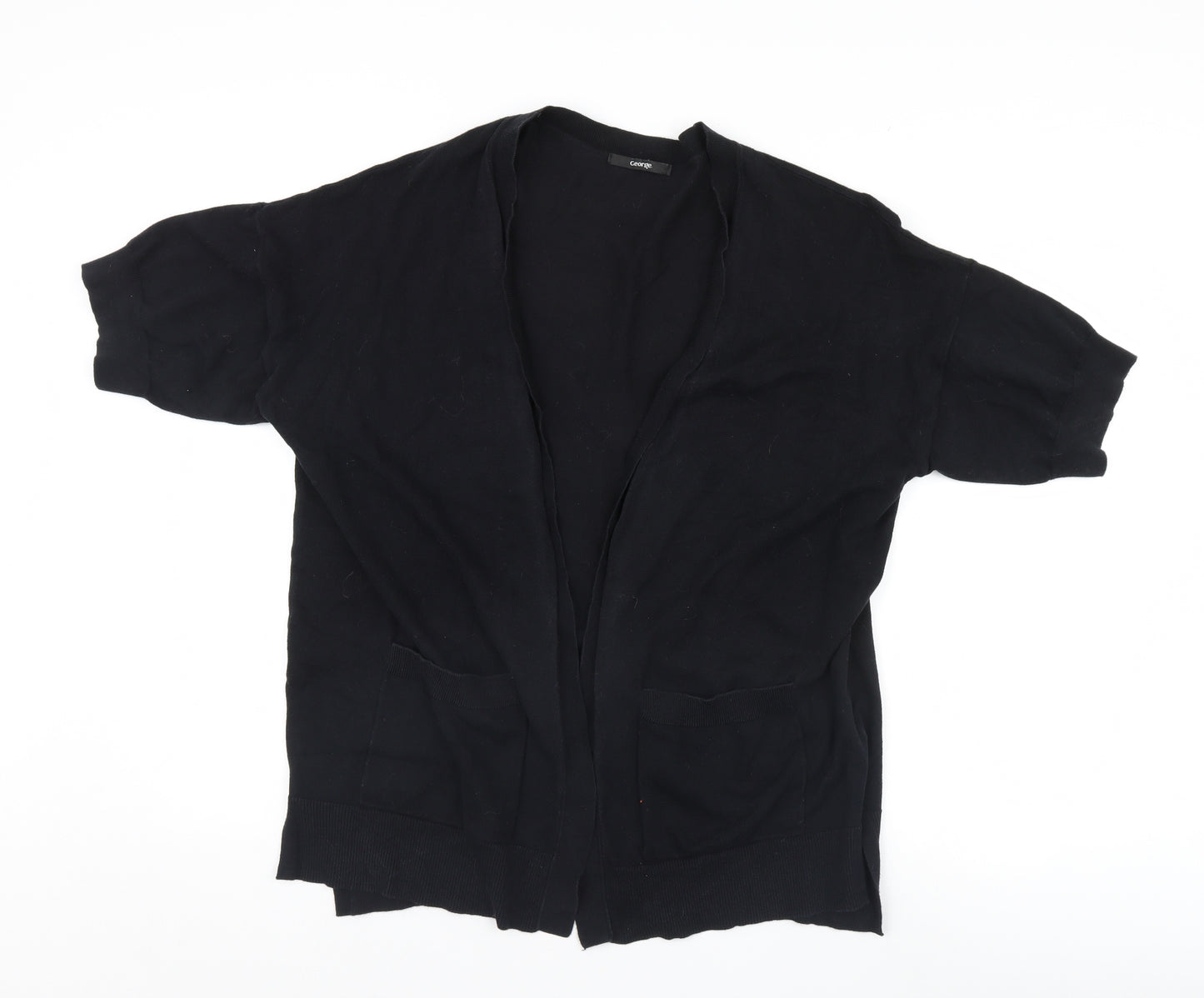 George Womens Black   Cardigan Jumper Size 22