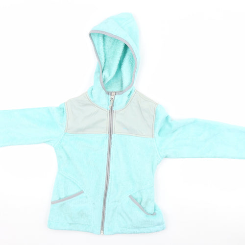 Free Country Girls Blue   Full Zip Jumper Size XS
