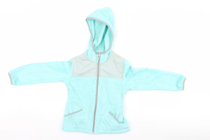 Free Country Girls Blue Full Zip Jumper Size XS