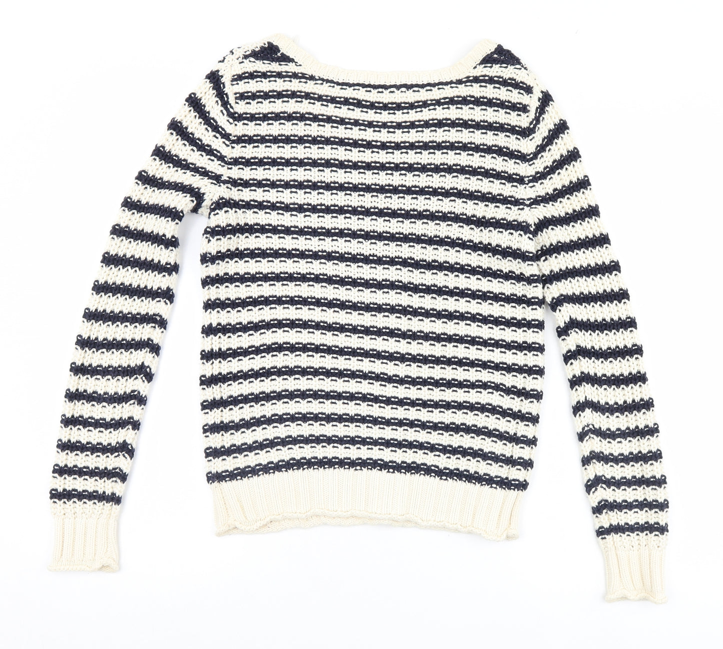 Gap Womens Multicoloured Striped  Pullover Jumper Size XS